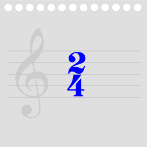 Signe de compàs 2/4